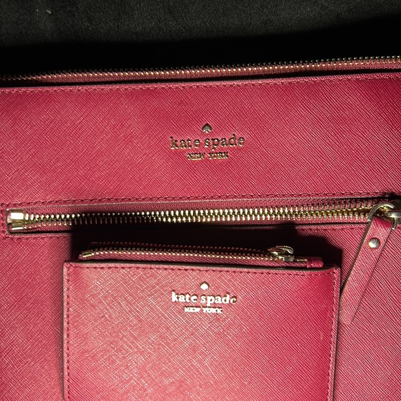 Kate Spade Pink Matching Crossbody and Mini Wallet - Picture 2 of 7